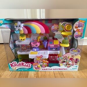 KindiKids Kindi Fun Supermarket Playset  BRAND NEW in Box rare